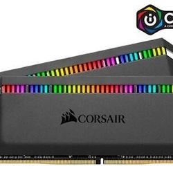 CORSAIR Dominator PLATINUM RGB 32GB (2x16GB) 3600 MHz *CL14* (Samsung B-DIE) DDR4 Desktop RAM Memory