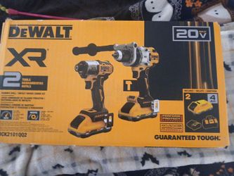 Dewalt 20v XR 2 tool combo kit