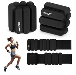 Wrist and Ankle Weights for Women & Men 2 Pack (1lb Each)