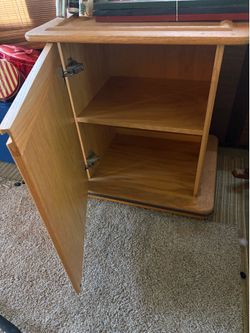 Wood cabinet