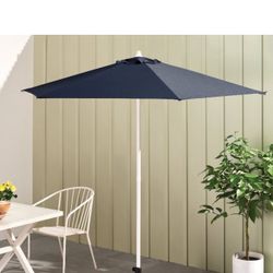 7.5 FT Blue Patio Umbrella Outdoor Market Shade New Sealed
