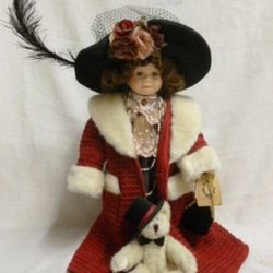 Vintage 1999 Boyds Bear Yesterdays Child Amy Edwin Mommas Clothes Large L/E Doll 4921