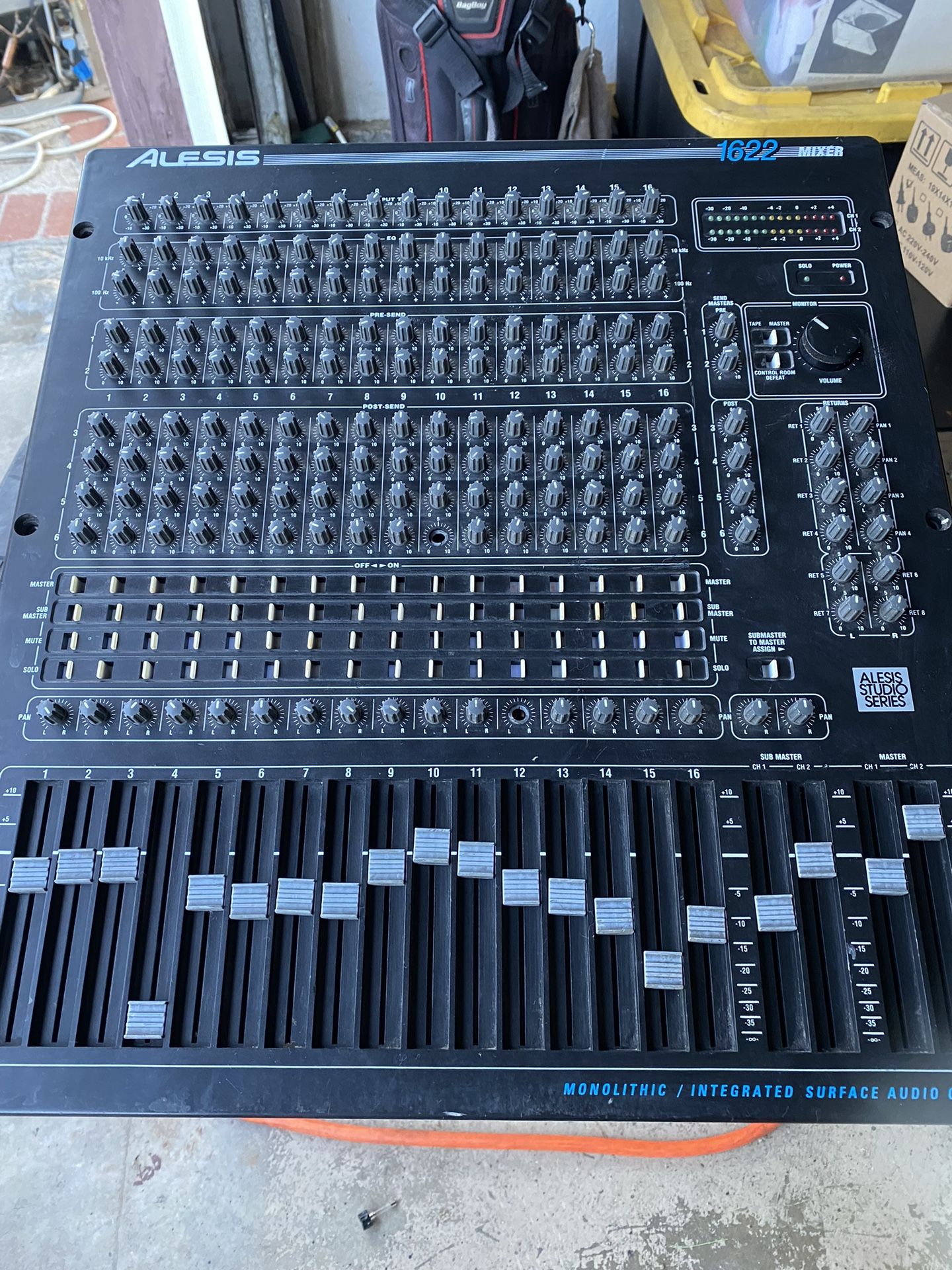 Mixer Vintage Alesis Mixer SOLD AS IS Not Tested Mixer Vintage Mixer Alesis 1622 Mixer MAKE AN OFFER!