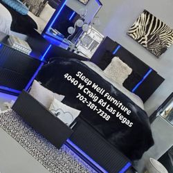 ✨ 4PC LED BEDROOM SET – BRAND NEW! ✨ 🔥 LIMITED STOCK • FAST DELIVERY AVAILABLE 🔥