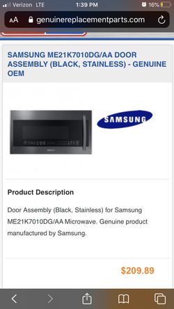 SAMSUNG Microwave