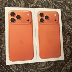 Apple iPhone 17 Pro Max Orange Unlocked I Can Drive To You 
