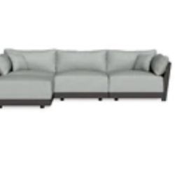 Inside Weather Modular Bondi 3-seater sectional SLIPCOVER ONLY in Spa