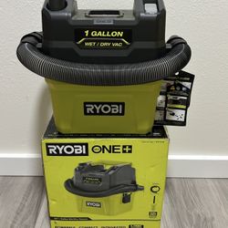 RYOBI ONE+ 18V Cordless 1 Gal. Wet/Dry Vacuum (Tool Only)