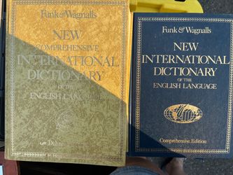 Funk & Wagnalls New International Dictionary Set