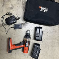 Black & Decket Cordless drill