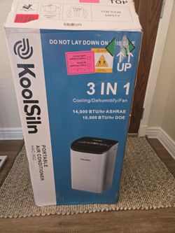 New Koolsiln 14,000 BTU portable A/C