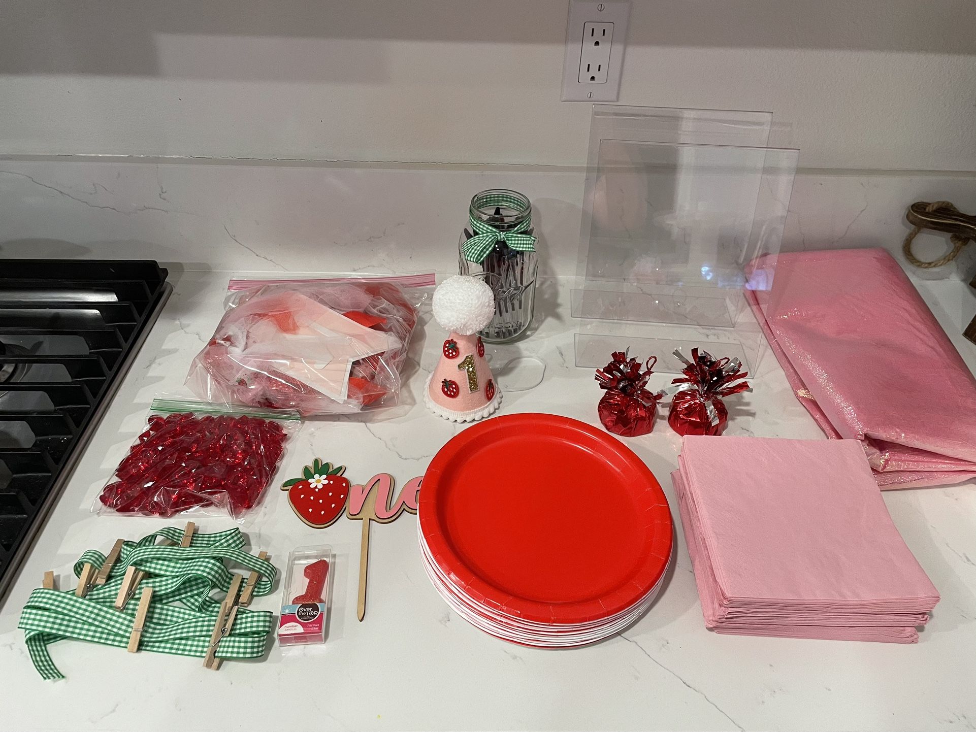 Strawberry Theme Party Supplies