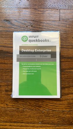 QuickBooks Desktop Enterprise 2024 for Windows 10/11 For 5 Users