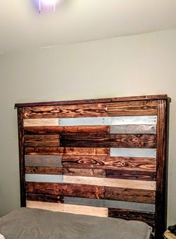 Pallet head board