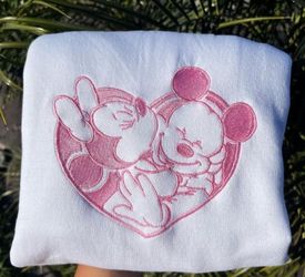Mickey And Minnie Crewneck