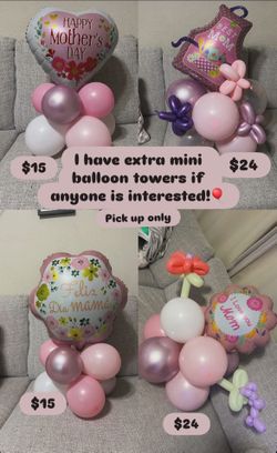 Balloon tower