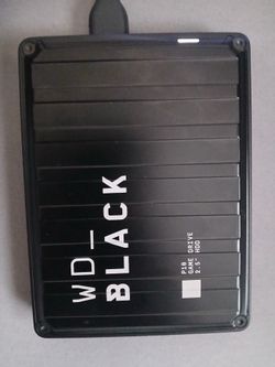 WD BLACK P10 Game Drive 4TB Portable External Hard Drive, Mint Cond., USB 3.2