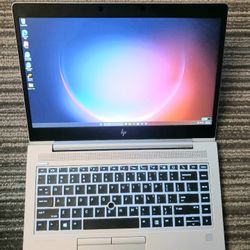 TouchScreen HP EliteBook Laptop AMD Ryzen 5 Pro CPU 16GB RAM 512GB NVMe SSD Webcam 1080P LCD USB C Port Windows 11 Professional 