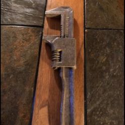 Antique working 11-IN-Auto adjustable monkey wrench