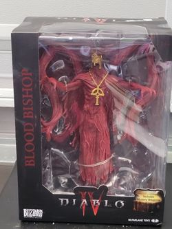New In BOX - DIABLO IV Blood Bishop Action Figure