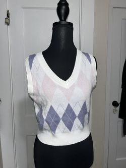 Argyle Sweater Vest
