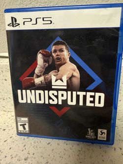 Undisputed boxing ps5 game