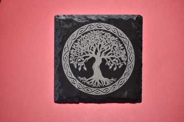 Slate Coasters, Sacred Geometry, Astrology