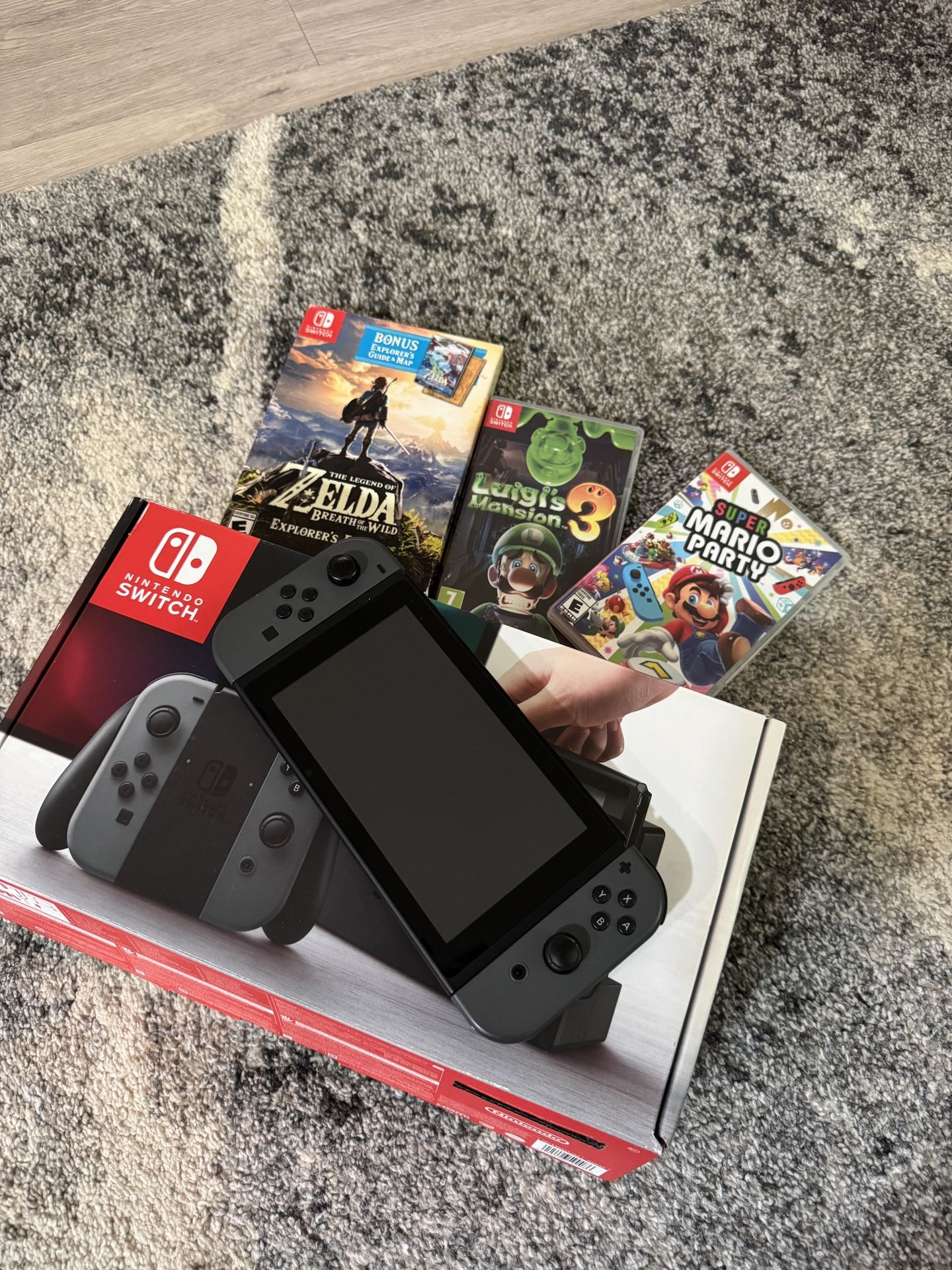 Nintendo Switch with Games