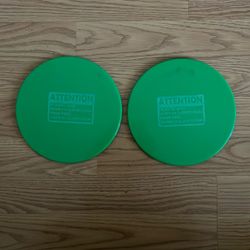 INMAKER Exercise Sliders Fitness, Dual Sided Strength Slides, Core Gliding Discs with Carry Bag