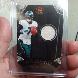 MICHAEL VICK  2011 Majestic GAMEWORN  Jersey Card #267/299 Made  Rare👍