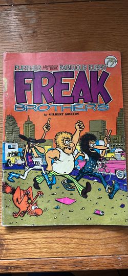 Vintage Fabulous Furry Freak Brothers Comic Book by Gilbert Shelton