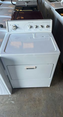 White KitchenAid Electric Dryer QuickDry