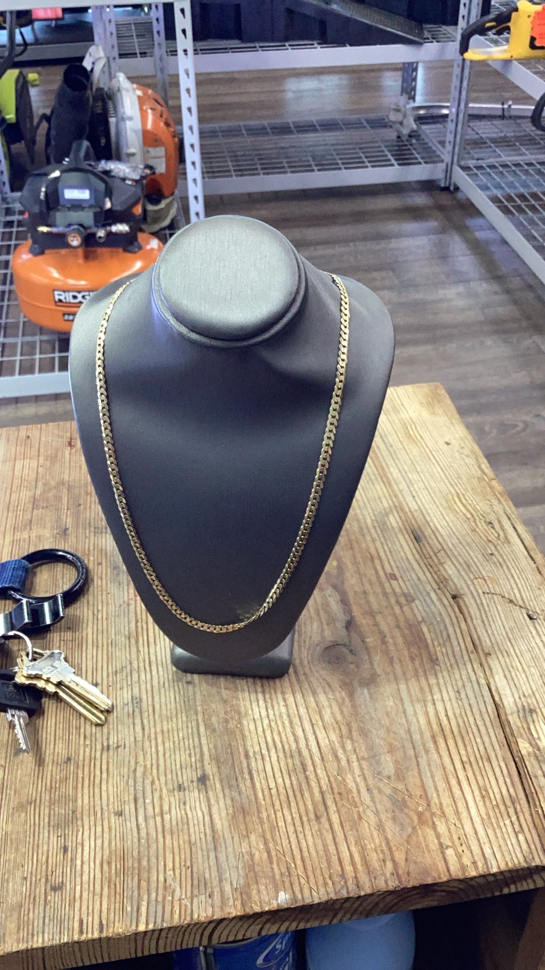 Mens Chain 14kt Gold 