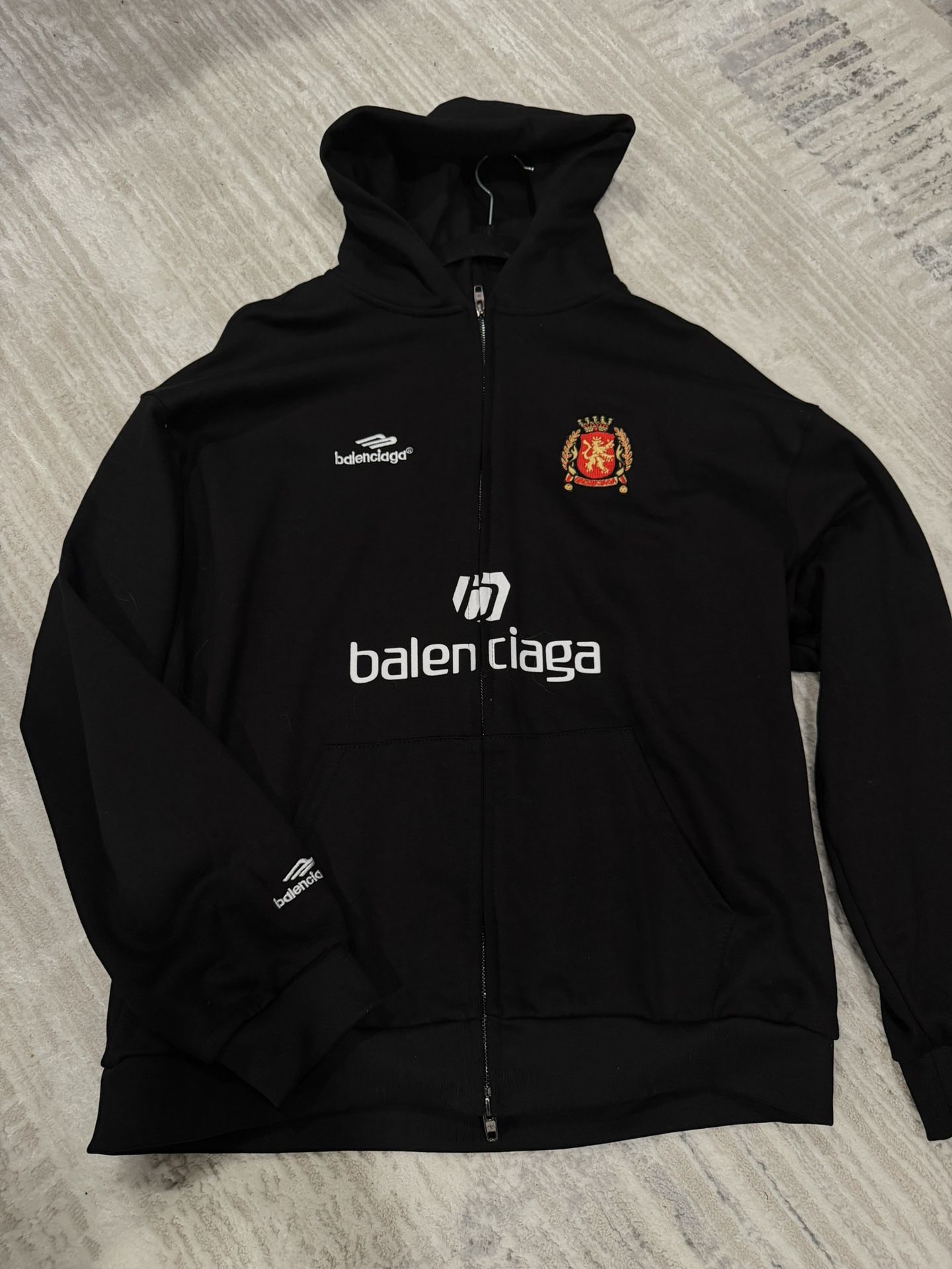 Balenciaga Zip Up Hoodie