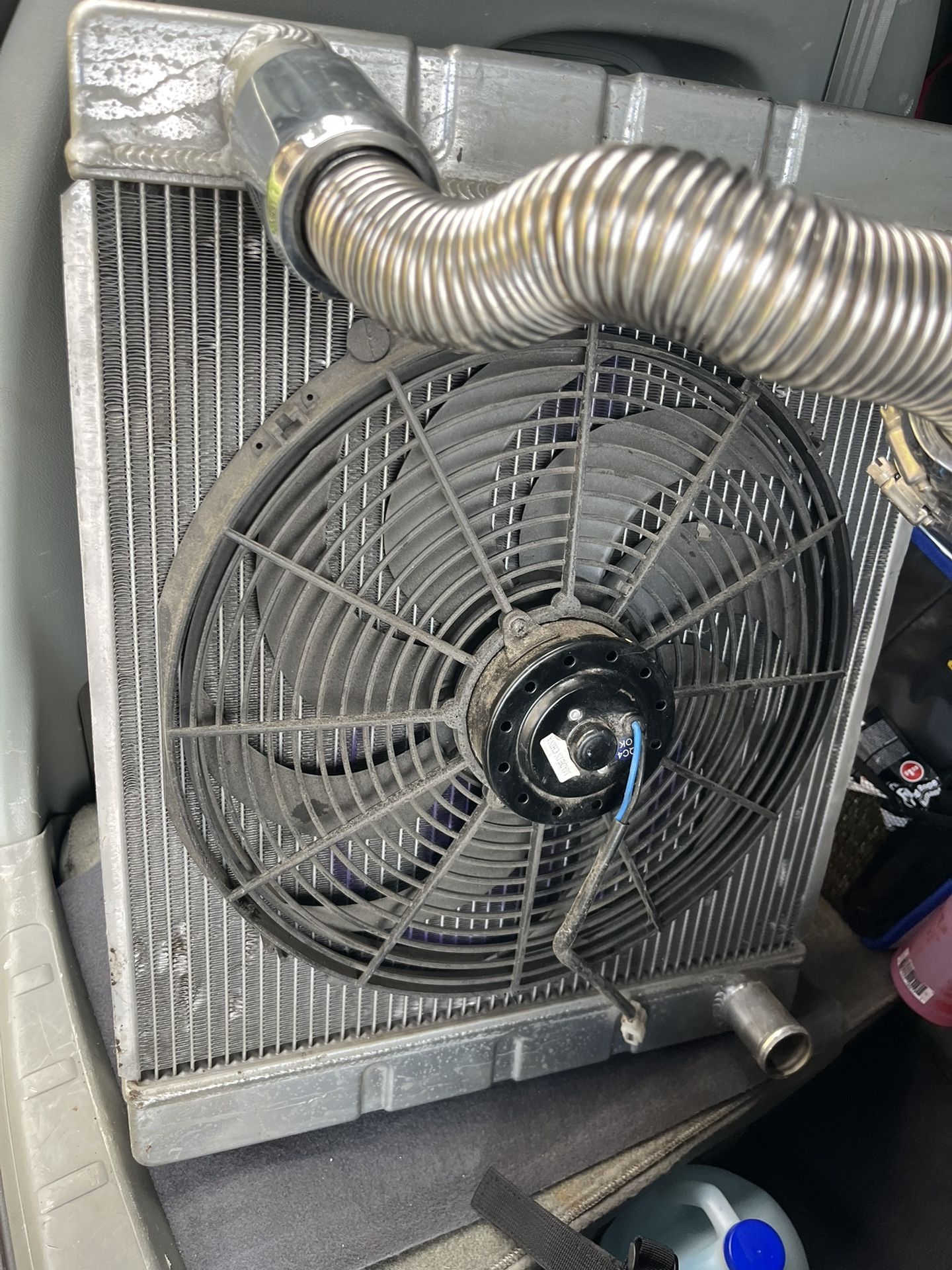 Aluminum radiator for 63