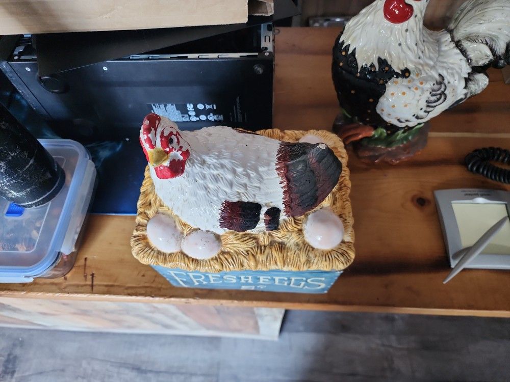 Ceramic Chickens