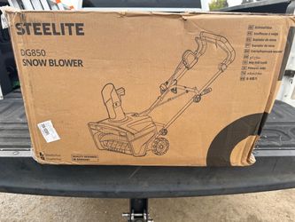 Steelite DG850 Snow Blower
