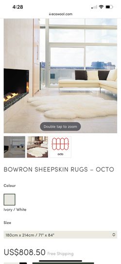 Bowron Sheepskin Floor Rug 
