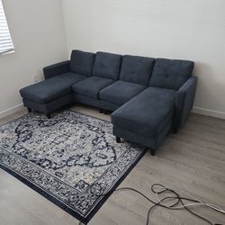 Sectional Couch, 4 Seat
