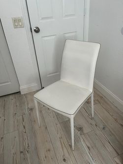 (4) Dining Chairs Real Leather Italy 4X$199 OBO