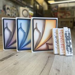 iPad Air 13 inch M2 Chip (Newest Model) (Take It Home In Payment/ llévatelo a casa en pagos) 