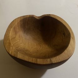 Handcrafted Cherry Wood Bowl 
