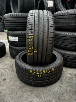 19” tires pirelli RF 255/35/19 new with free installation $300