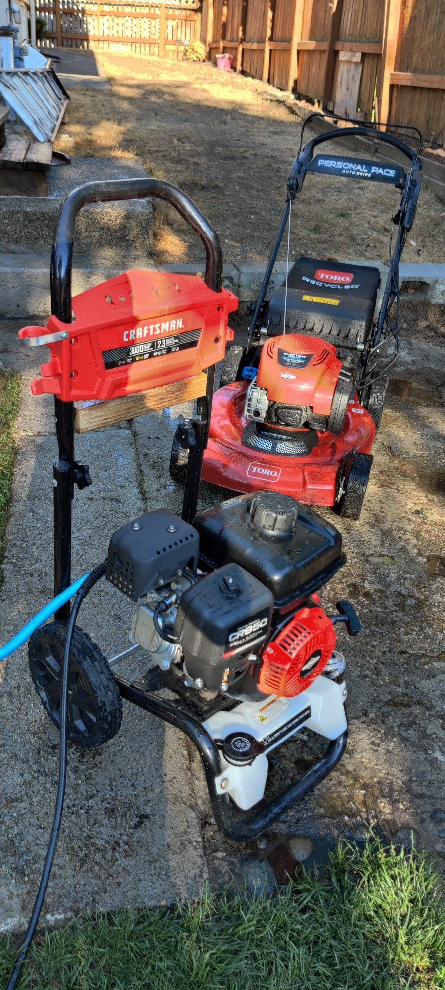 Craftsman Pressure Washers 3000 PSI New Pump $300