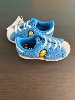 Adidas los Simpson shoes size 9T toddler