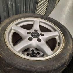 Two WS-6 Rims With P275/40/17 Mickey T Tires