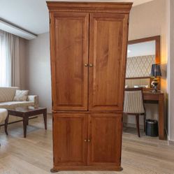 Free Oak Computer Armoire