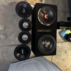 6 Subwoofers For Sale 