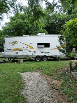 Harley Davidson Edition Thor Fury Toy hauler Rv