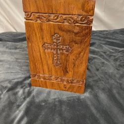 Wooden Urn